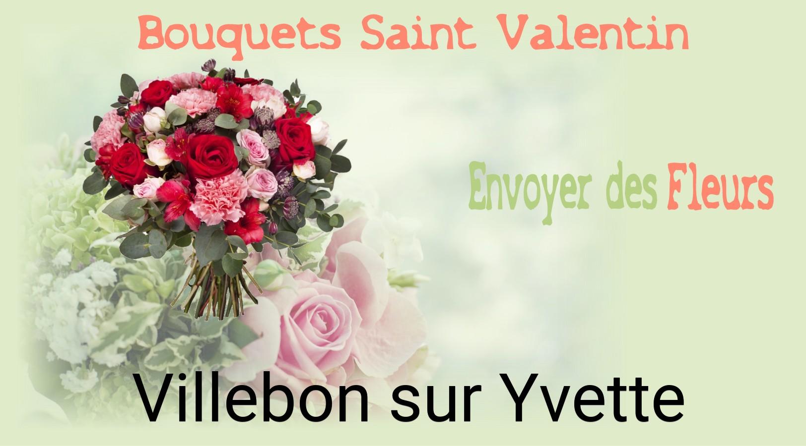 Roses de Saint-Valentin livrées à Villebon-sur-Yvette